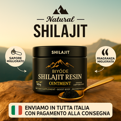 100% Shilajit Puro 💎 Fonte di Energia Vitale Dell'Himalaya