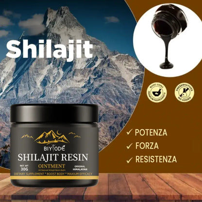 100% Shilajit Puro 💎 Fonte di Energia Vitale Dell'Himalaya